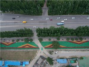 宁夏——银川黄河路主干道景观