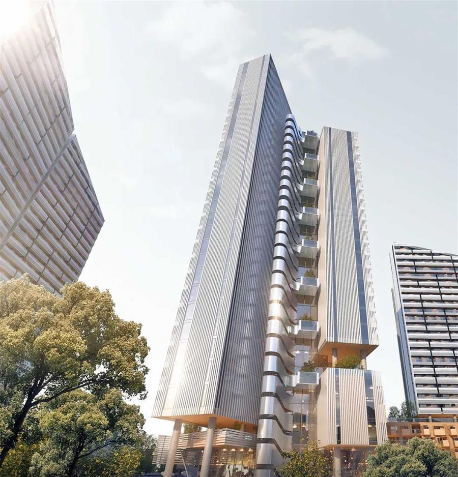 腾讯前海总部公寓建筑群竞赛方案——XY社区---GN栖城设计