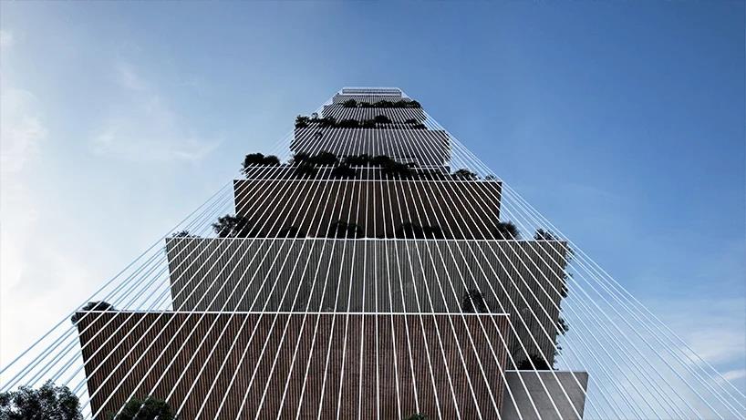 lissoni casal ribeiro为纽约市设想了一个带有大型空中花园的摩天大楼生态系统