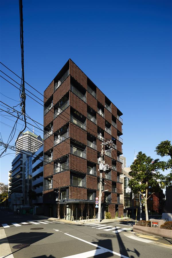 日本东京·赤坂砖瓦住宅---KINO建筑师
