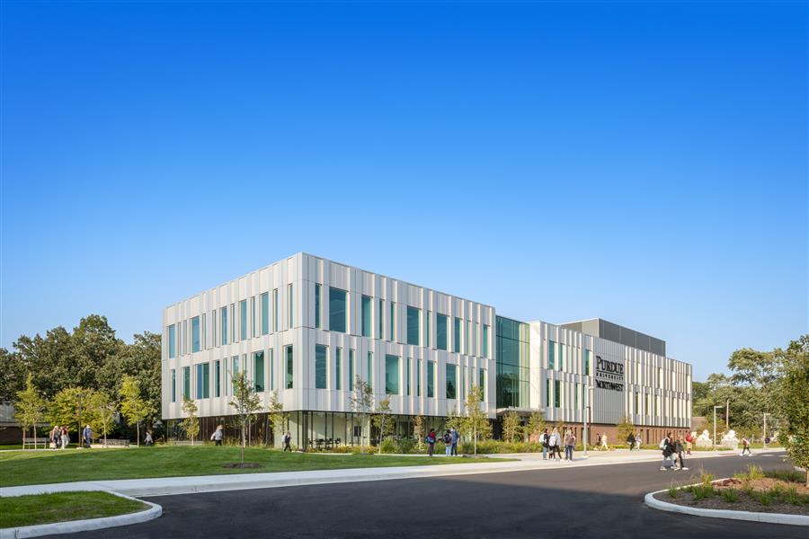 美国·普渡大学西北区Nils K. Nelson生物科学创新大楼--CannonDesign