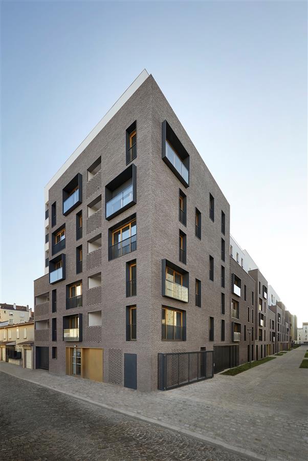 法国·Aubervilliers的集体住宅---RMDM建筑事务所