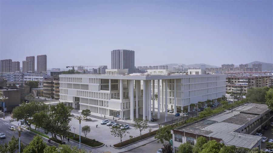 中国·沂南图书档案馆---中央美术学院建筑7工作室