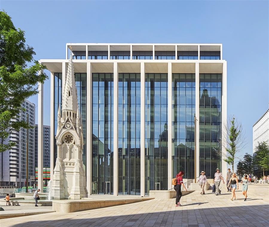 英国·伯明翰历史广场进行第一阶段的再开发---Glenn Howells建筑事务所