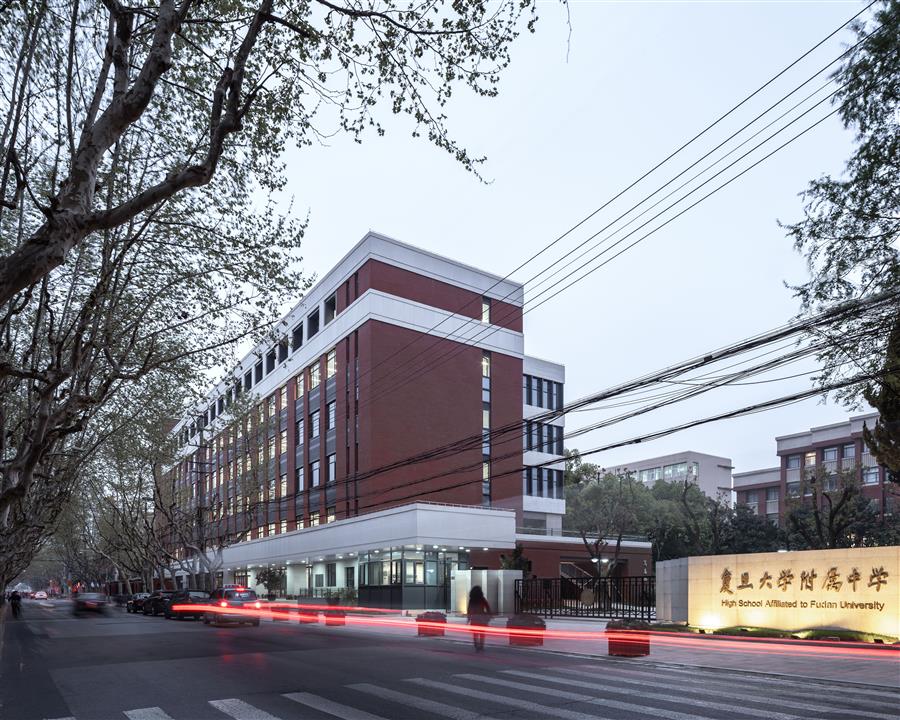 复旦大学附属中学新建第二教学楼---上海华都建筑规划设计有限公司