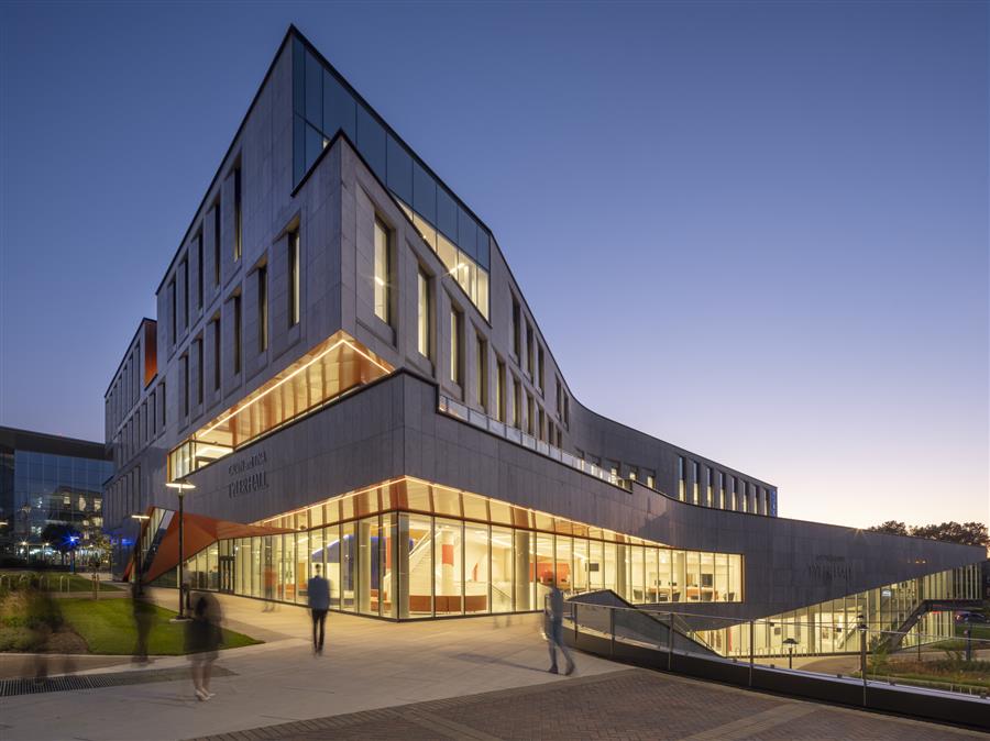 美国·Calvin & Tina Tyler Hall，摩根州立大学---Teeple Architects