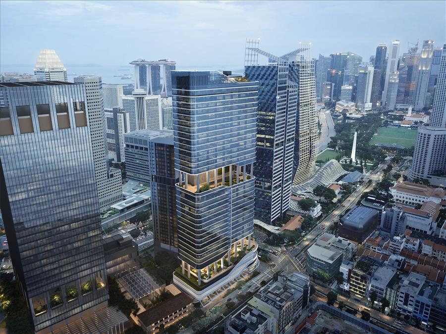新加坡邵氏大厦方案---Aedas