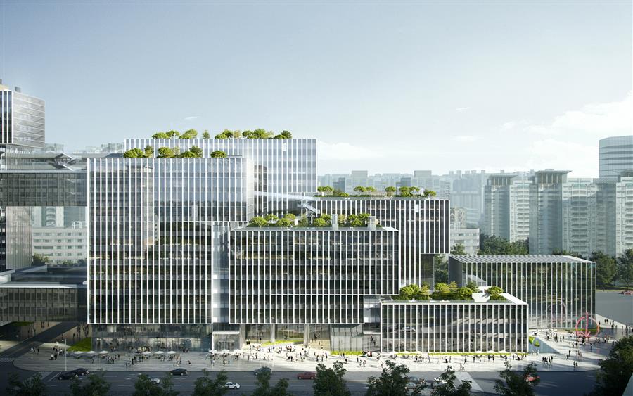 在建项目|屋顶上的科学家：深港开放创新中心- 德国施耐德+舒马赫建筑师事务所