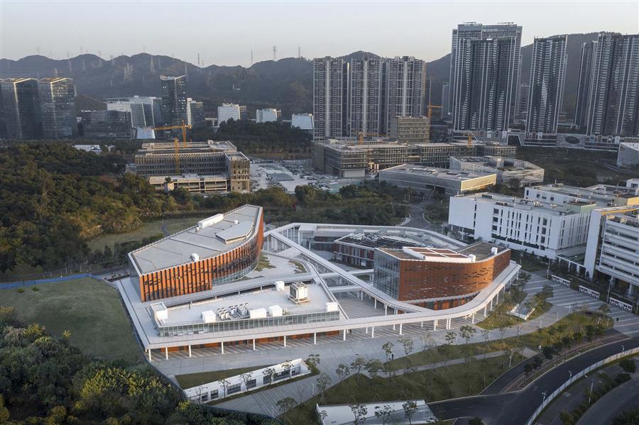 岭南风格立面，“游”与“学”的融合：深圳·南方科技大学校园二期