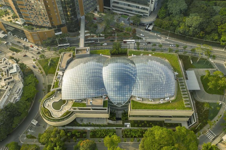 巴西·爱因斯坦教育和研究中心---Safdie Architects