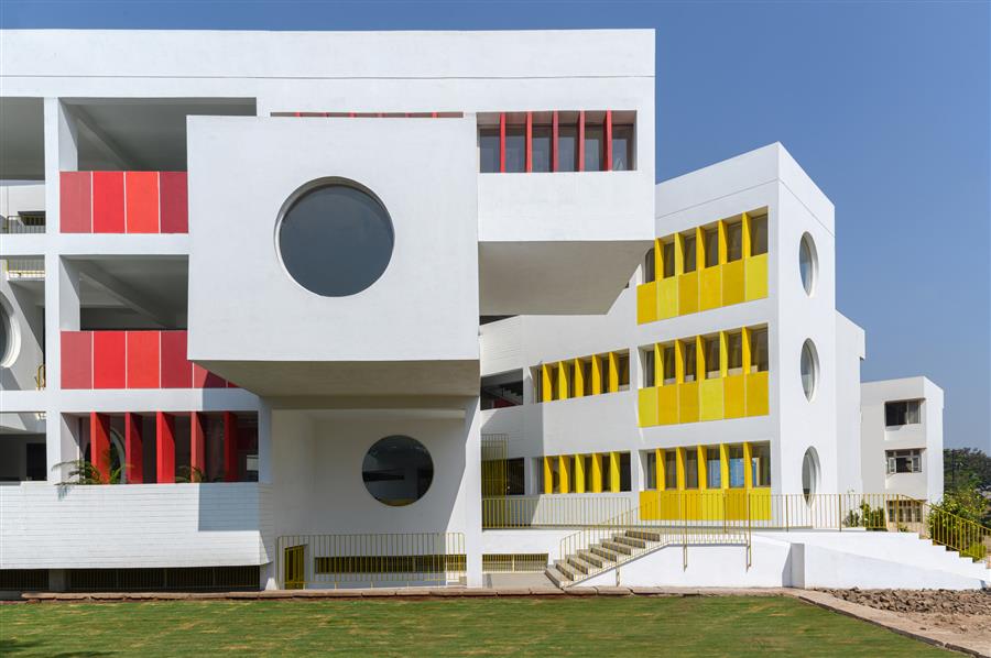 印度·KLE 梵语学前班---Shreyas Patil Architects