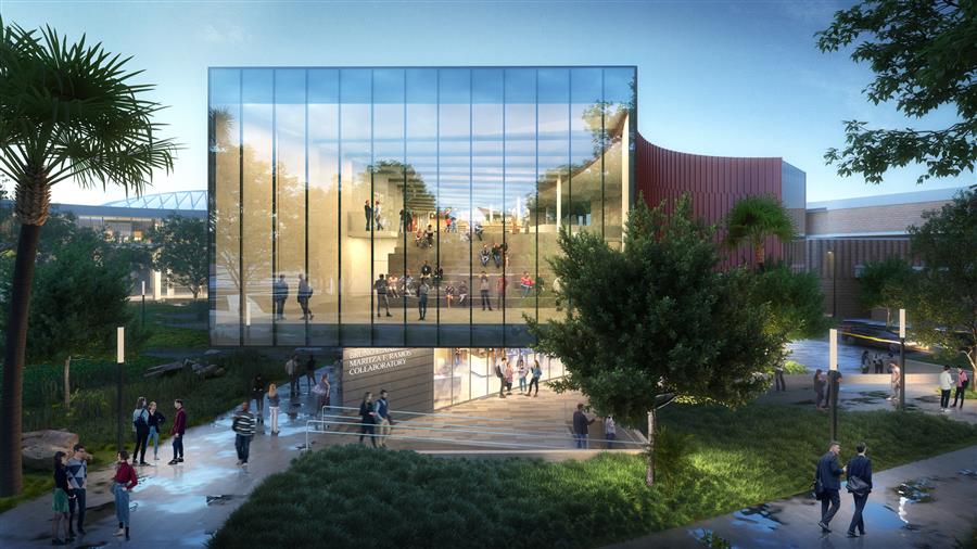 美国·建筑与规划学院的新合作大楼---Brooks + Scarpa
