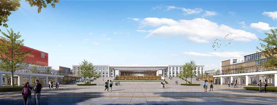 竞标项目丨浠河之星 习礼書院—湖北浠水一中新校区---正熙设计