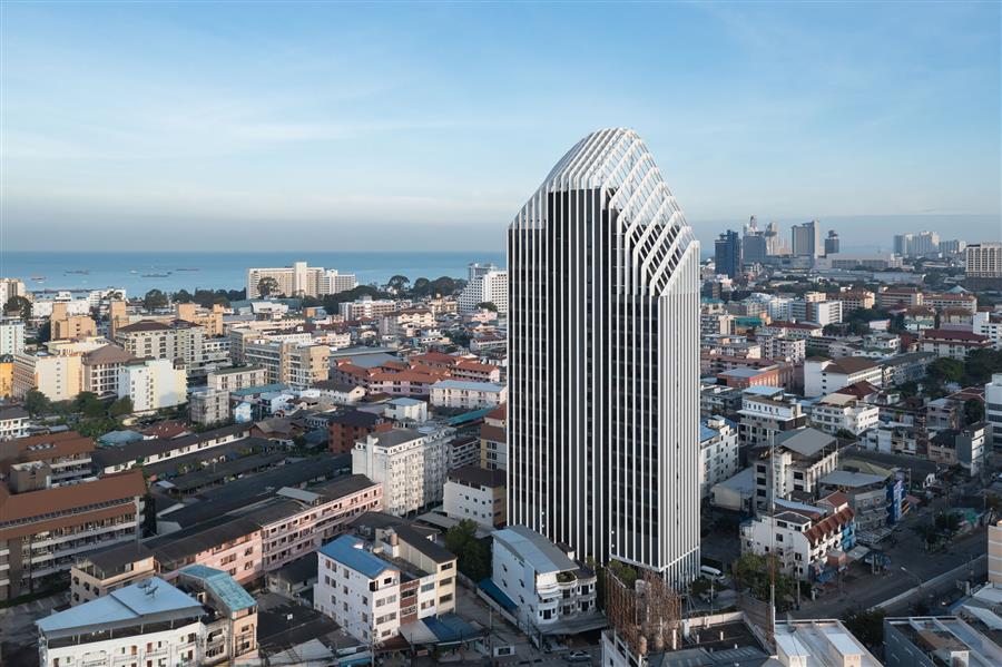 泰国·芭堤雅Arbour酒店公寓——Architects 49