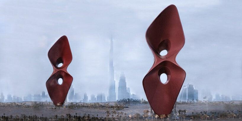 迪拜·吸收性沙尘暴摩天大楼---Kalbod Design Studio