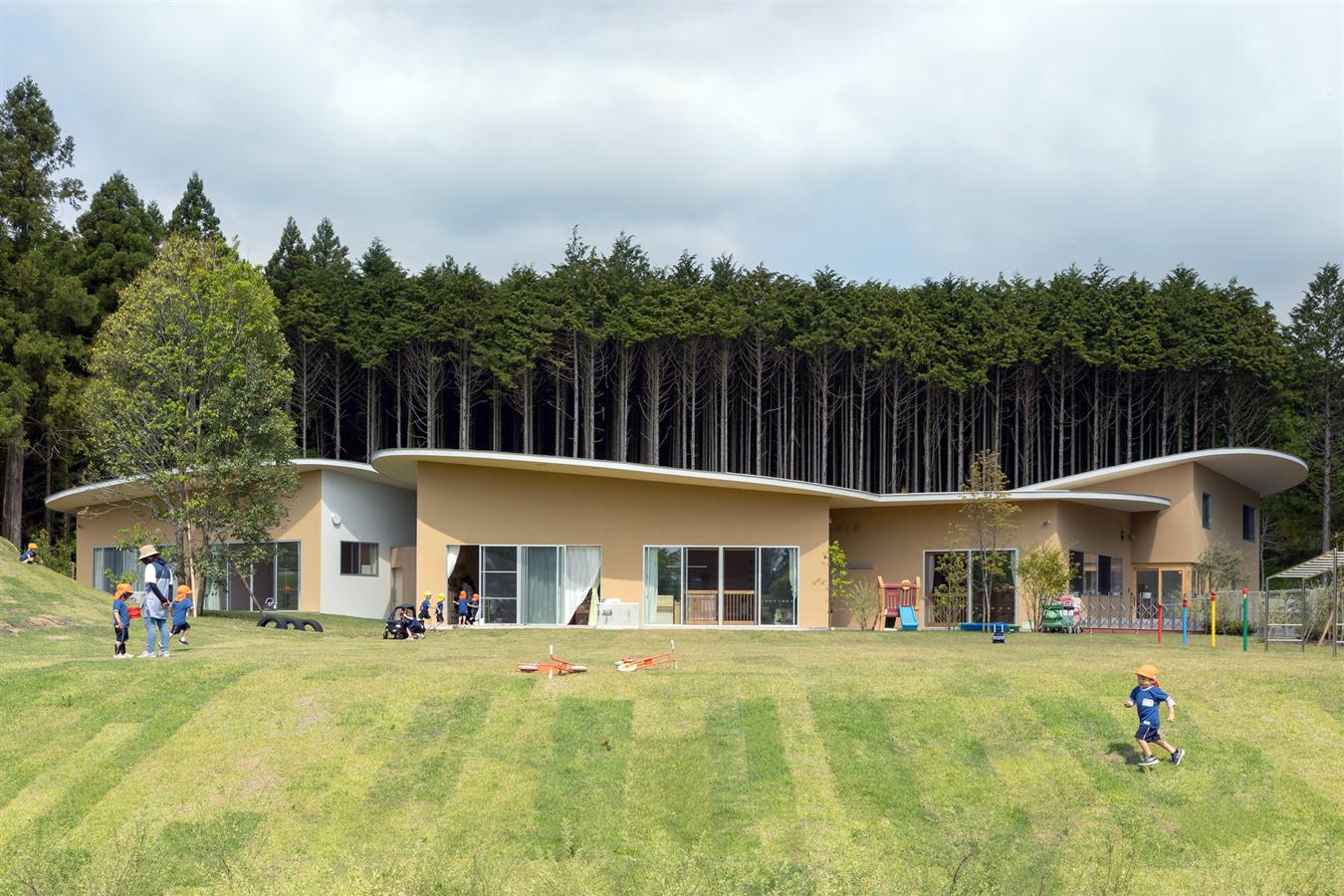 日本·儿童森林幼儿园---Takashige Yamashita Office