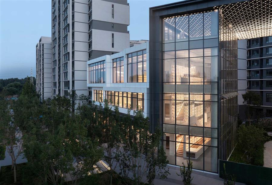 首创和园·平谷新城租赁住房社区图书馆---严旸建筑设计