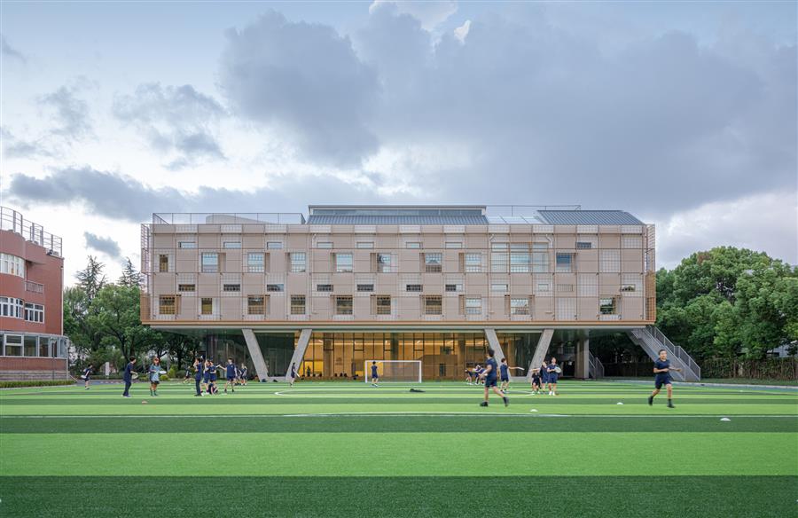 包玉刚实验学校包陪庆楼---山水秀建筑事务所