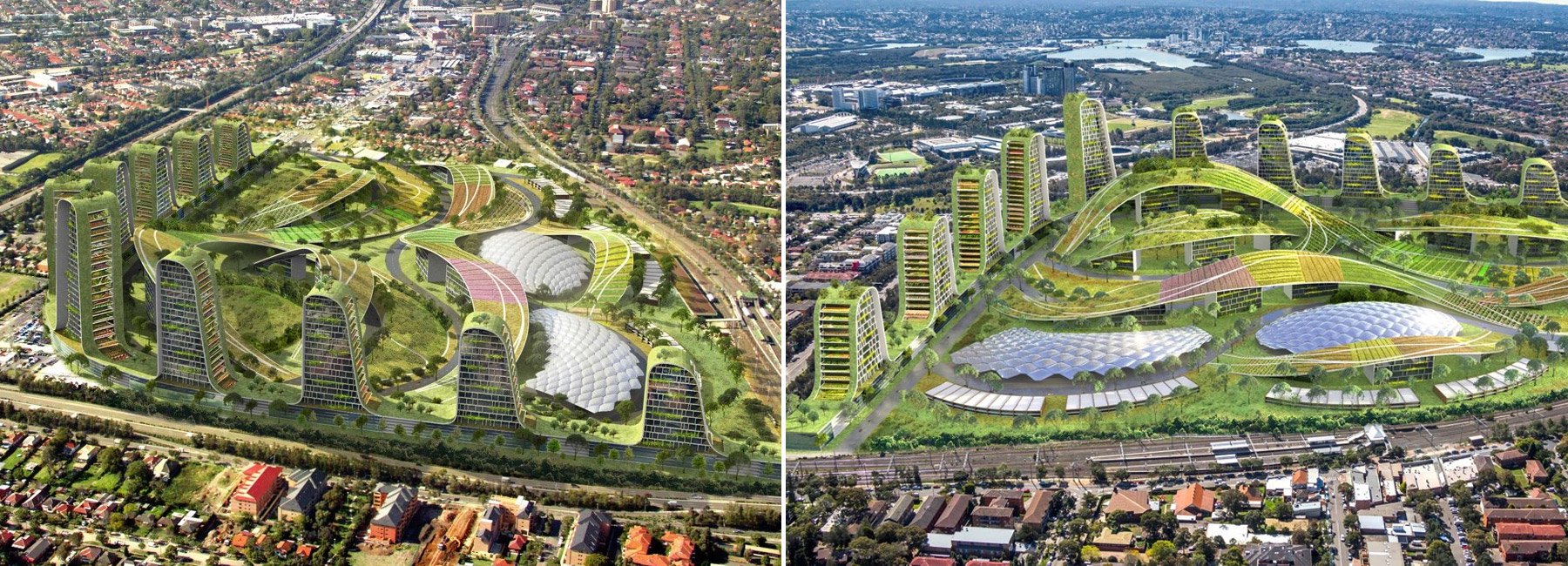tony owen partners将悉尼的弗莱明顿区想象成未来的可持续发展城市