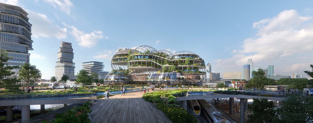 UNStudio为海牙设计了未来之城