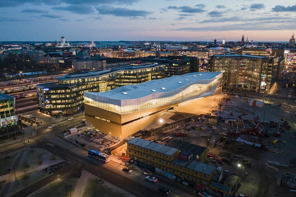 赫尔辛基·Oodi中央图书馆---ALA Architects