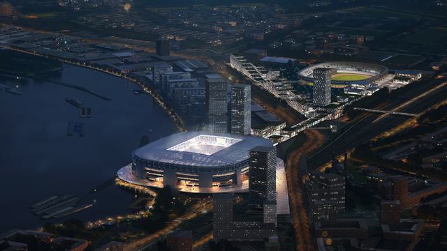OMA公布了鹿特丹新的费耶诺德体育场设计