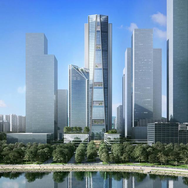 Foster + Partners公布了深圳摩天大楼的设计方案
