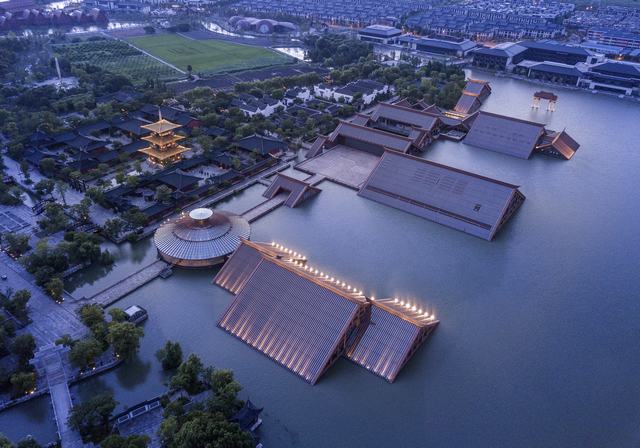 上海松江广富林遗址文化展示馆---悉地国际