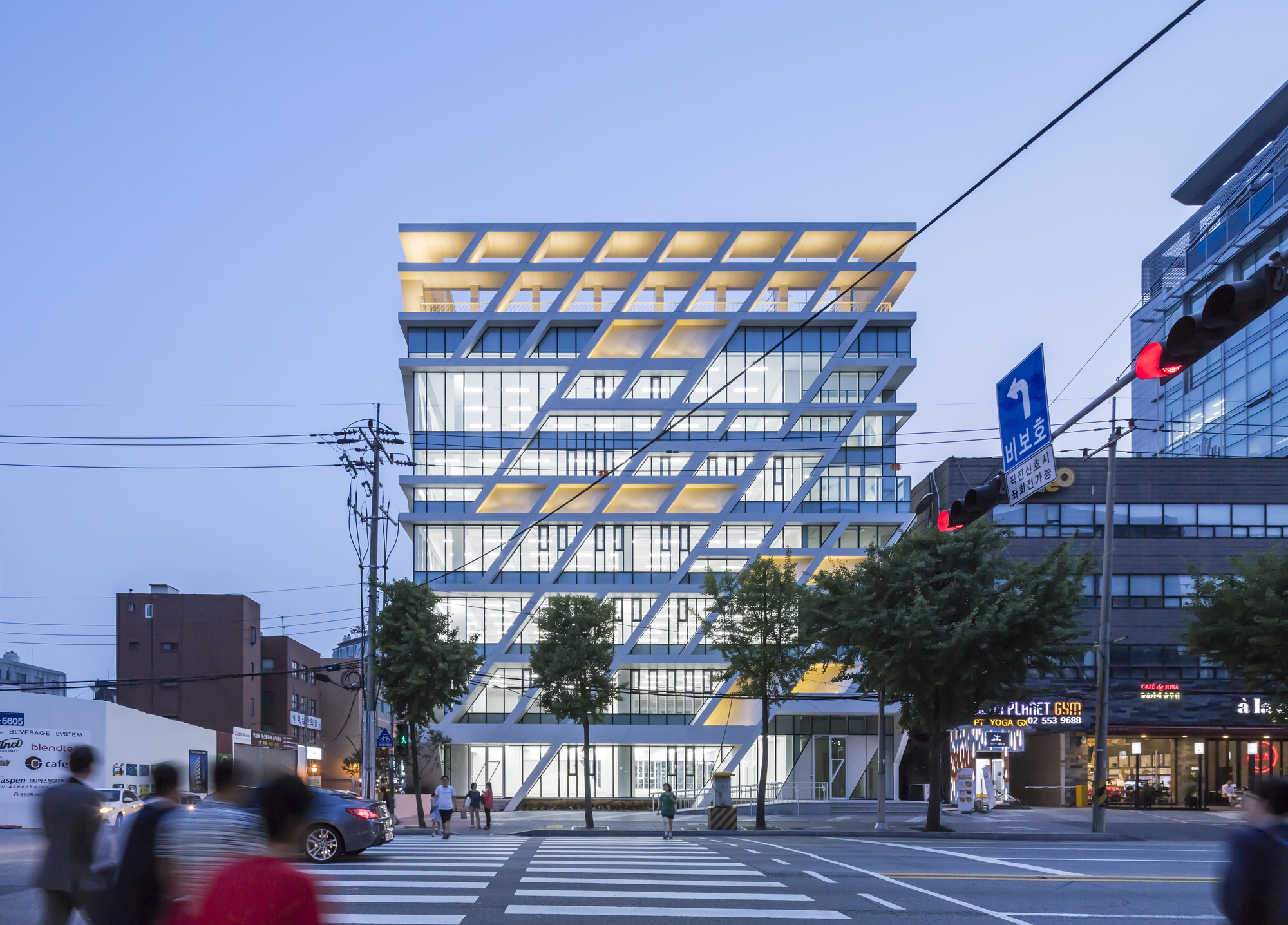 韩国·米东电子通讯总部--UnSangDong Architects