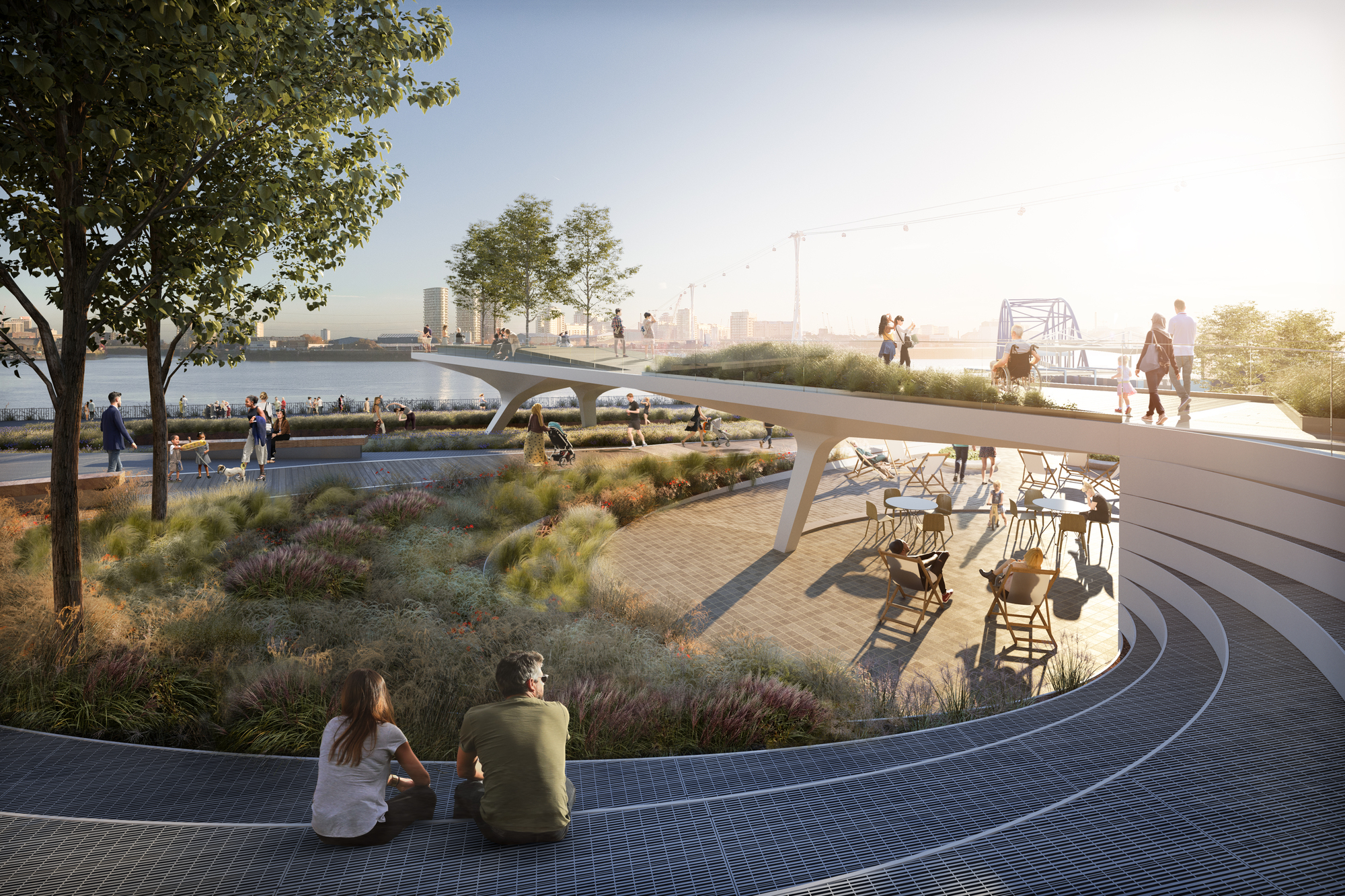 Diller Scofidio+Renfro公布了伦敦潮汐高架线公园的设计