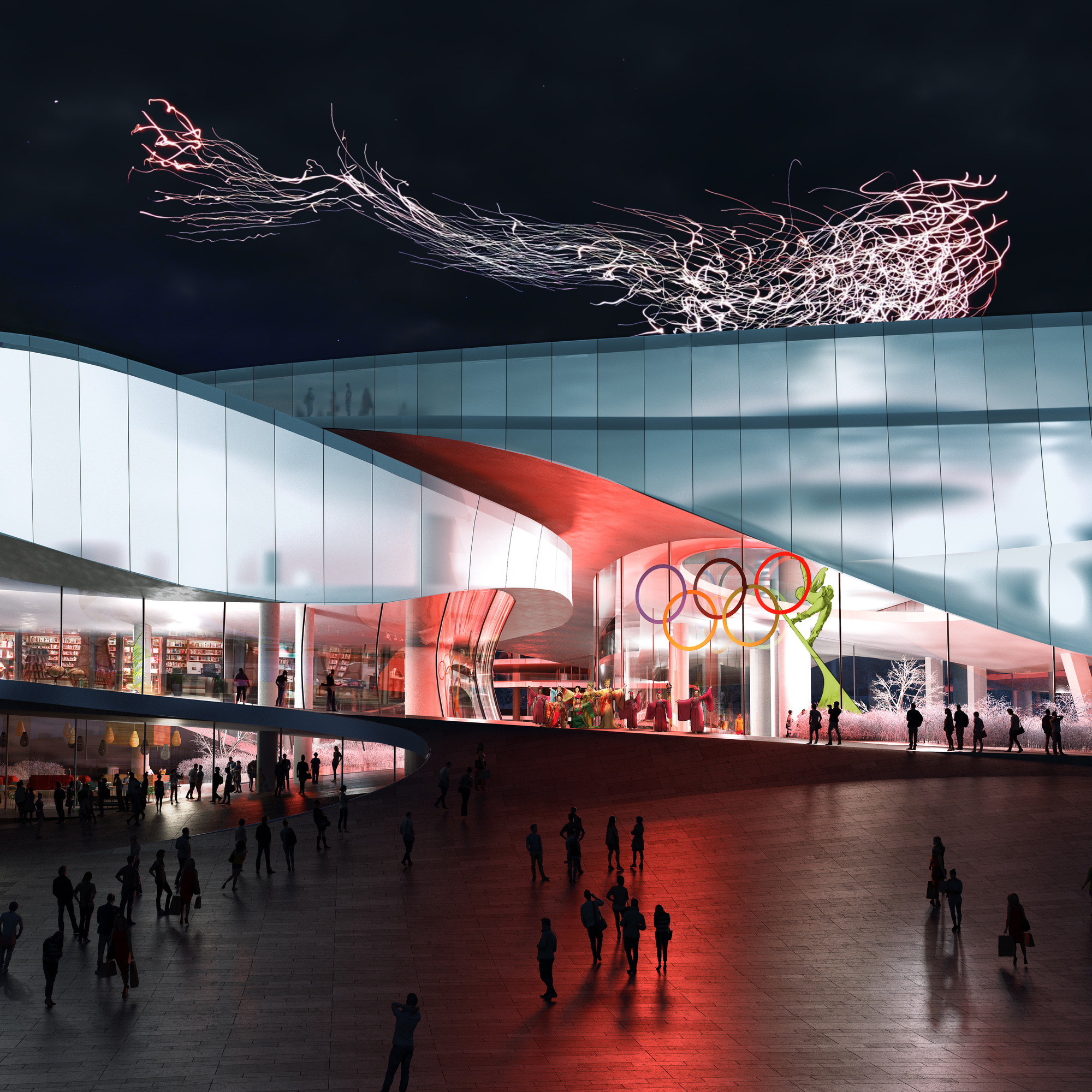 maison h 公布了北京2022年冬季奥林匹克博物馆的竞赛方案