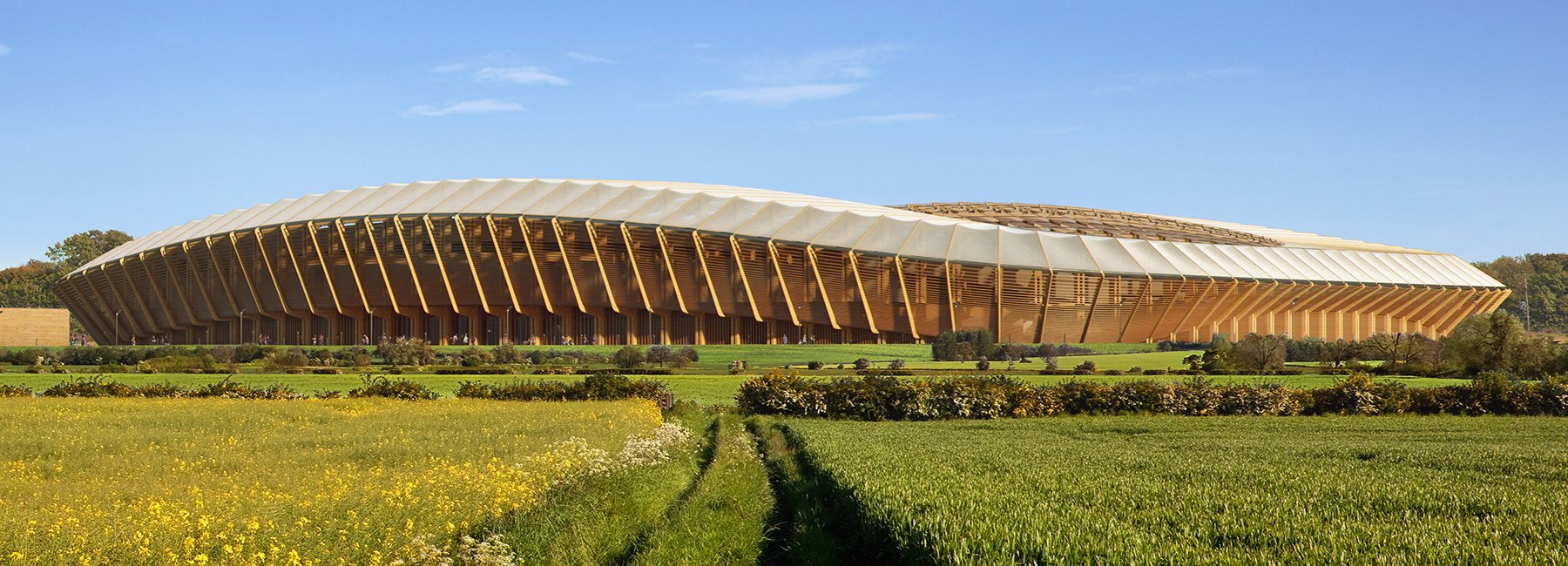 世界上第一个全木体育场---扎哈·哈迪德建筑事务所
