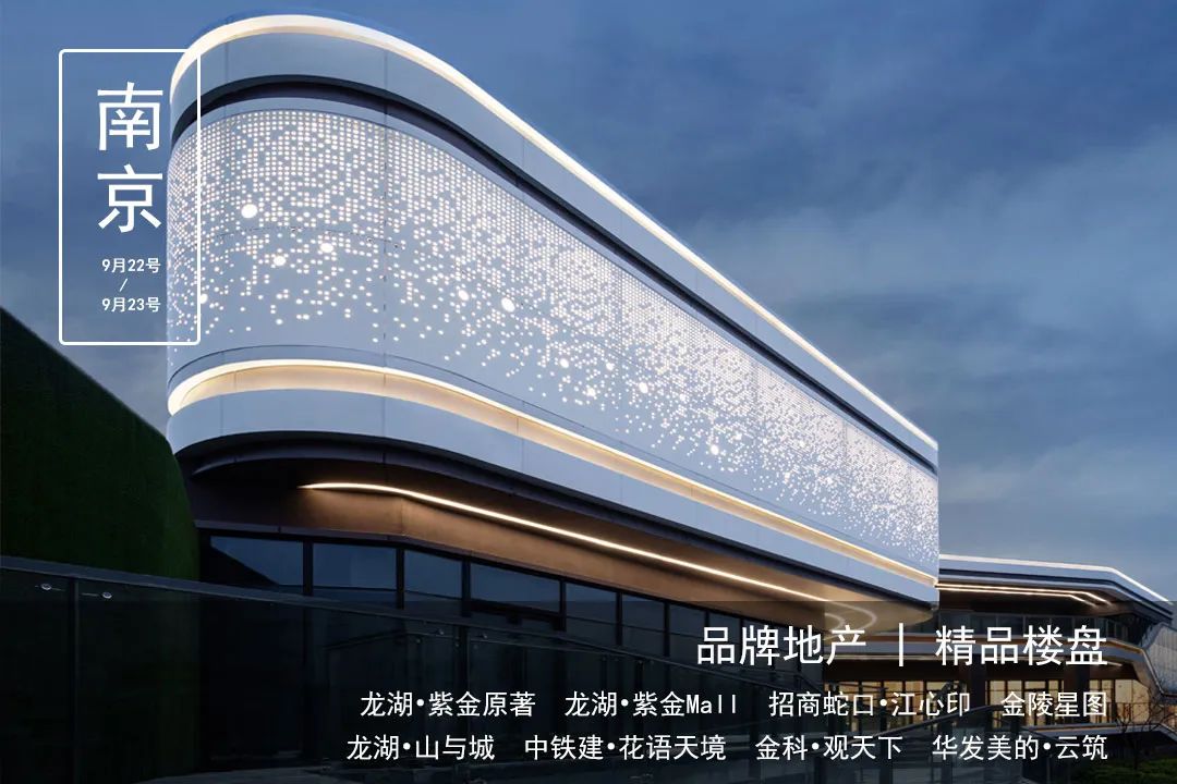 南京8大精品：叠墅+大平层+洋房+高层+高品质商业......