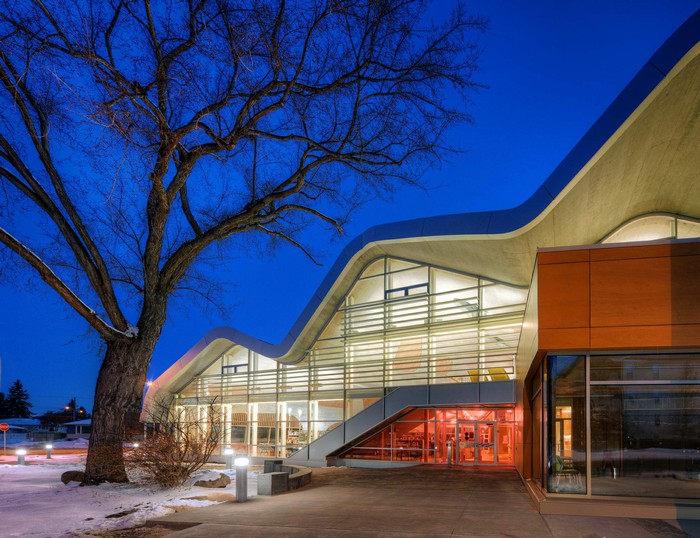 加拿大·Jasper Place Branch图书馆---HCMADub Architects