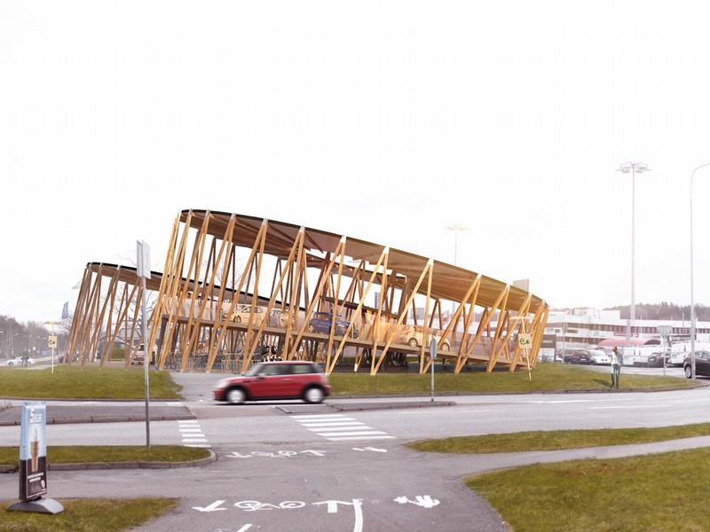 瑞典·电动汽车充电站---Kjellgren Kaminsky Architecture