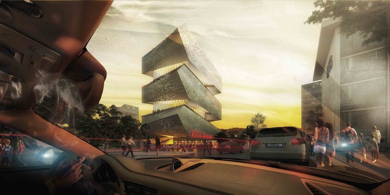 墨西哥·瓜达拉哈拉文化中心比赛方案---PM2G Architects