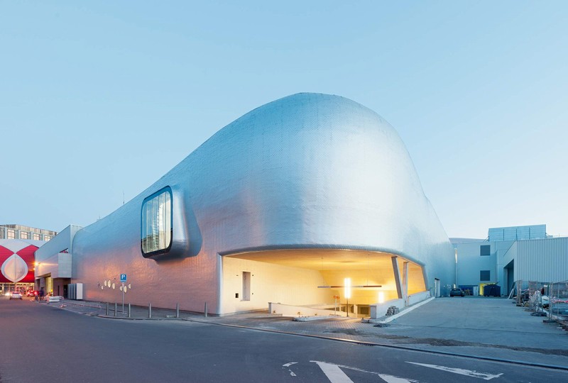 比利时·列日溜冰场---L’Escaut Architectures + BE Weinand