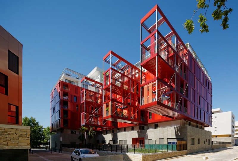 法国·Version红宝石住房---Jean-Paul Viguier Architecture