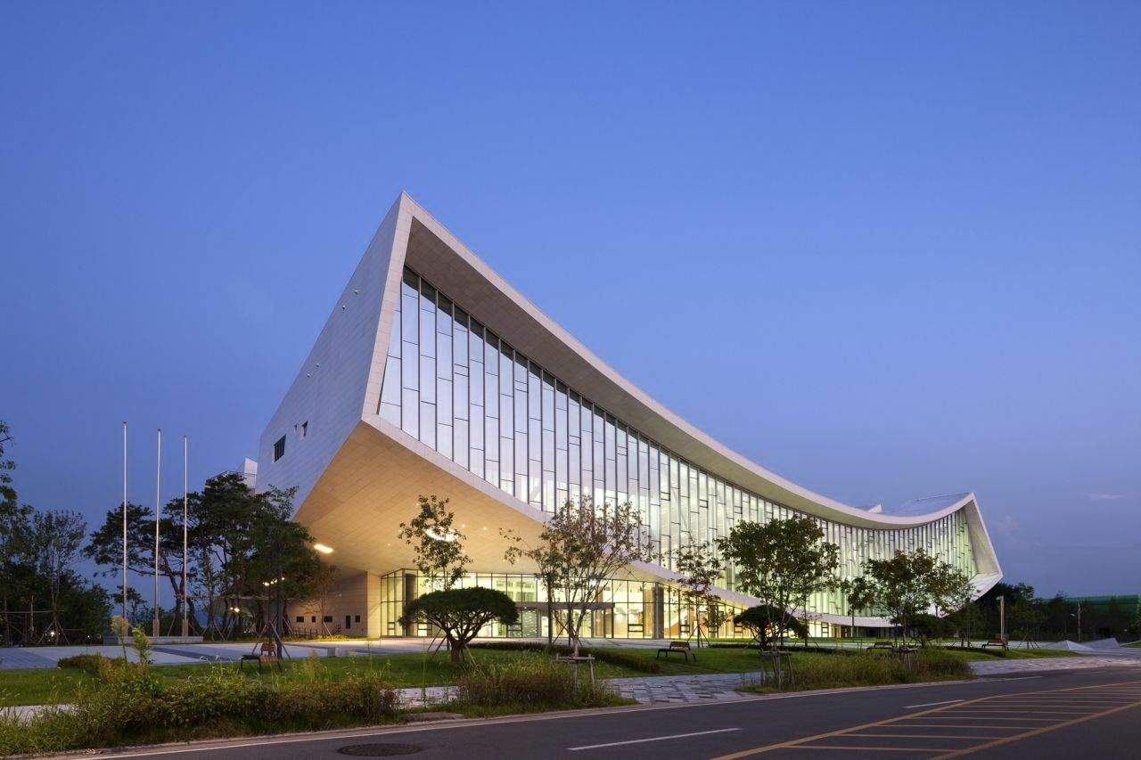 韩国·Sejong 市国家图书馆---Samoo Architects &Engineers