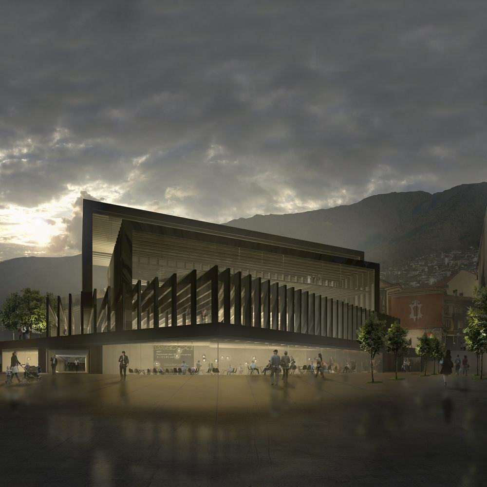 瑞士·洛迦诺电影节电影院方案---Mauro Turin Architectes