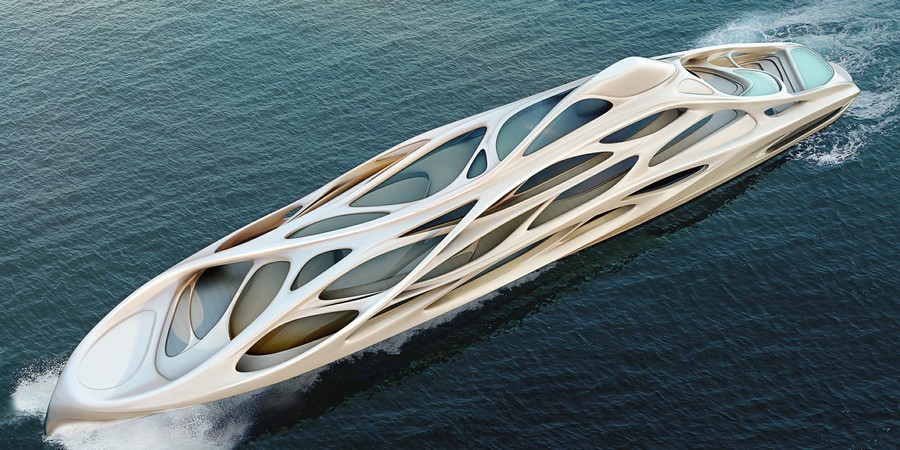 概念：Blohm+Voss超级游艇---Zaha Hadid Architects