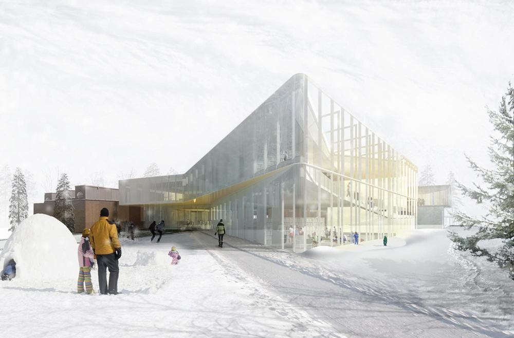 加拿大·“Pierrefonds 图书馆”获胜方案---Chevalier Morales Architectes