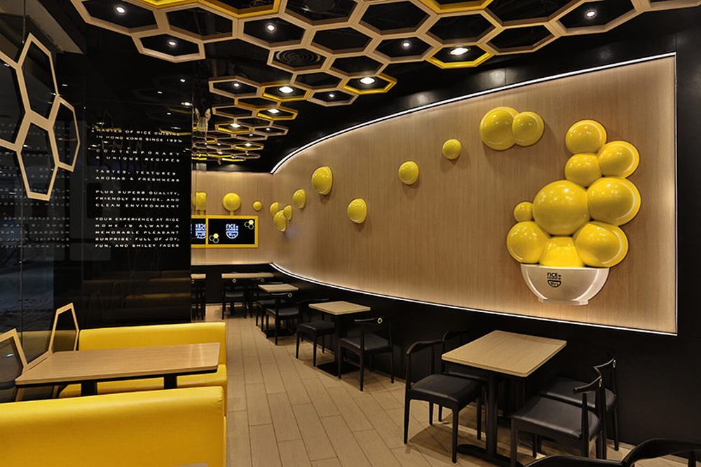广州·活跃的蜂窝餐厅---AS design service limited