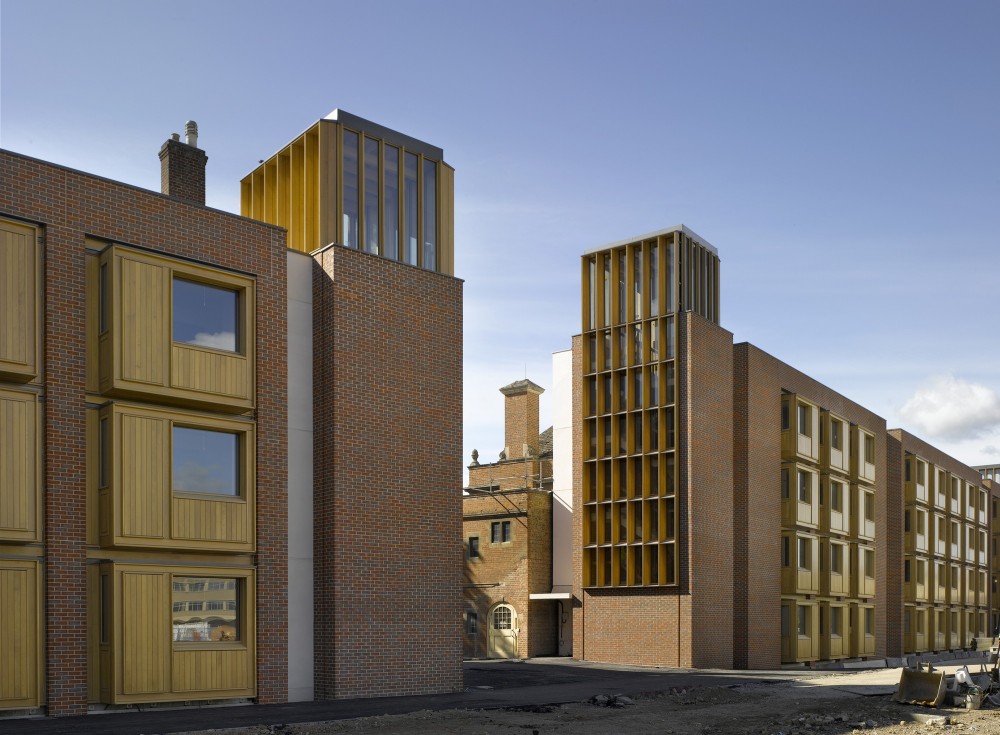英国·萨默维尔学院学生宿舍--- Niall McLaughlin Architects