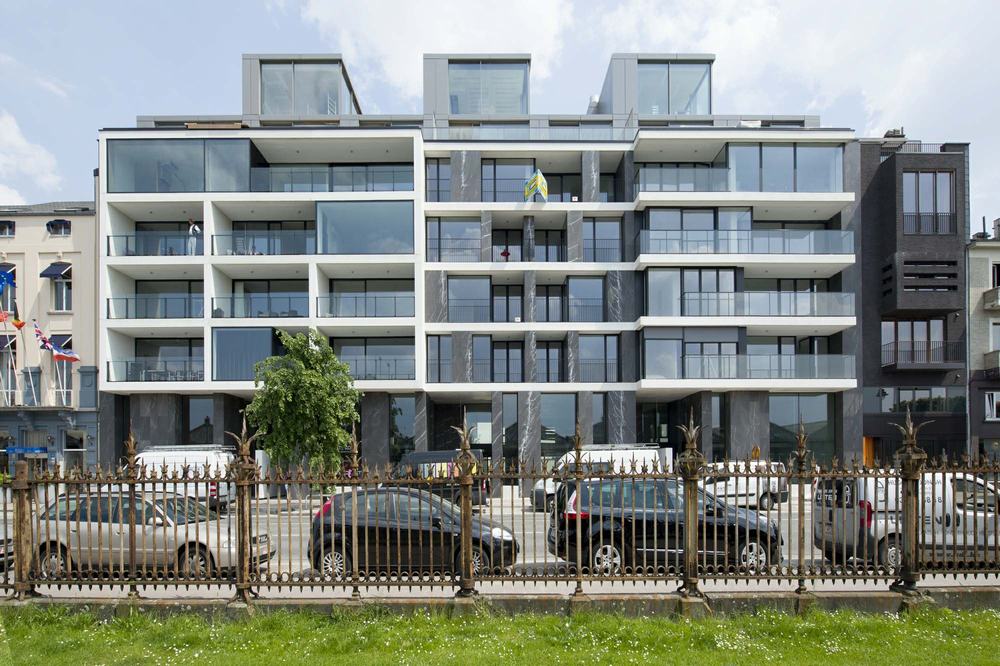 比利时·Jordaenskaai Antwerp公寓---Crepain Binst Architecture