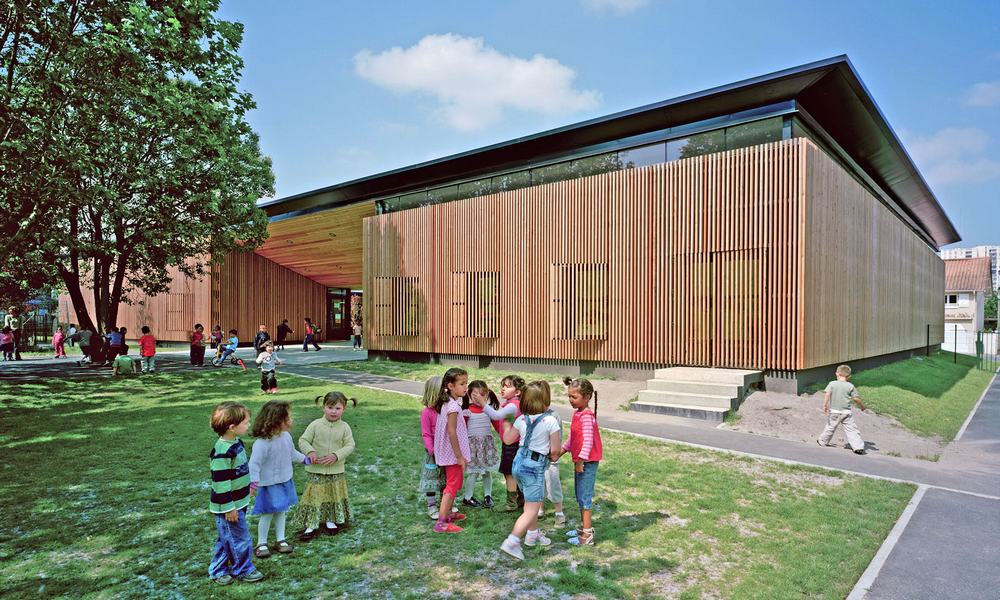法国·Jean Jaures幼儿园---Marjan Hessamfar & Joe Verons + Art’ur architectes