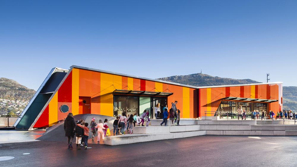 挪威·Ny Krohnborg学校---Arkitektgruppen Cubus AS + Ramboll Norge