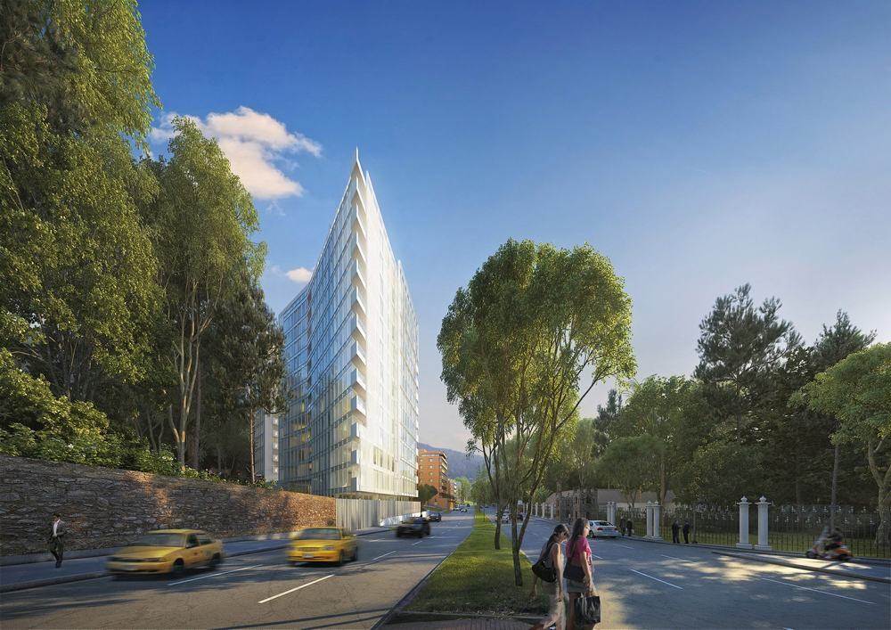 哥伦比亚·波哥大两个塔住宅发展项目---Richard Meier