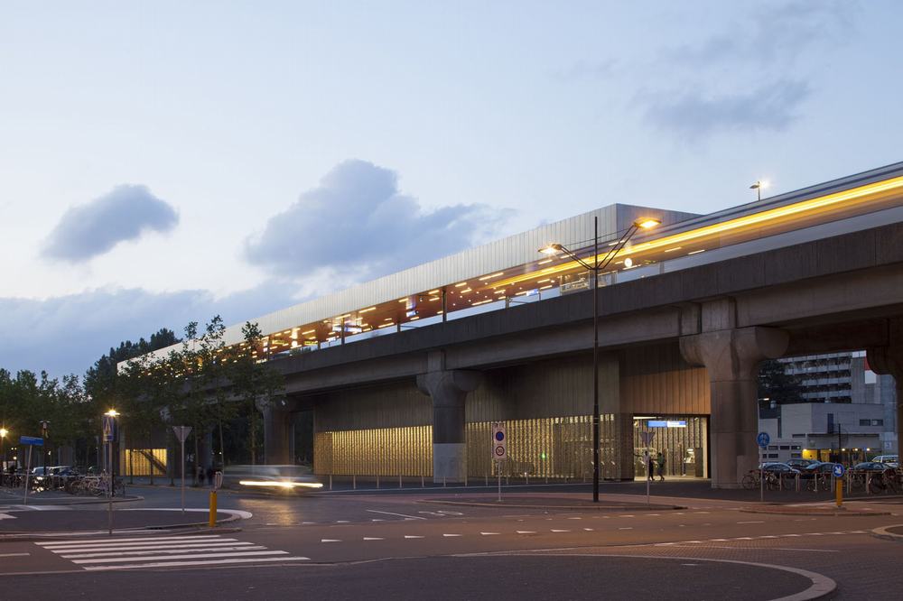 荷兰·阿姆斯特丹Metro地铁站---Maccreanor Lavington Architects