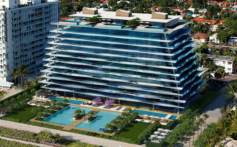 迈阿密·“海洋城堡”私人公寓---FENDI与CHATEAU GROUP